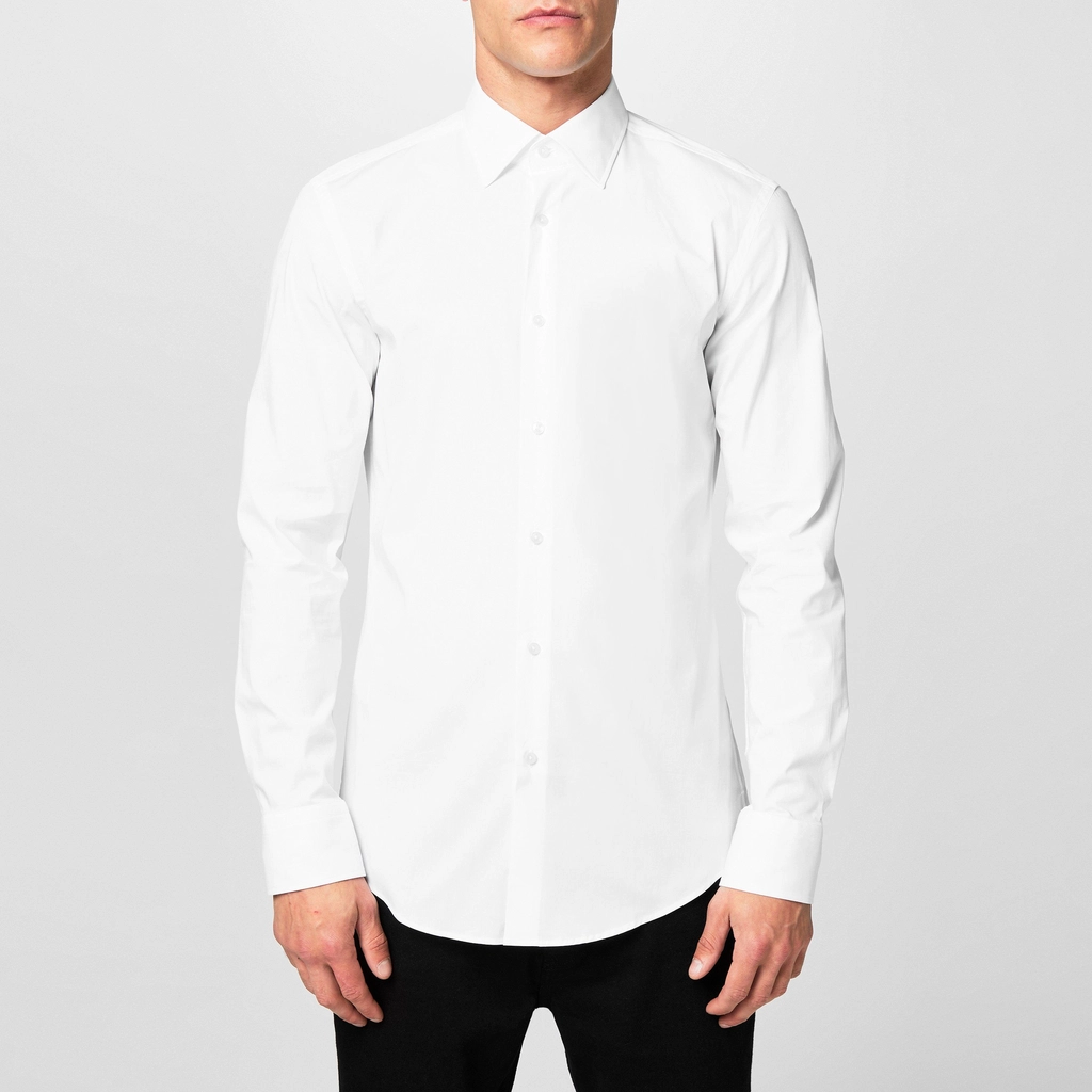Hugo Boss Hank Kent Shirt - White 100